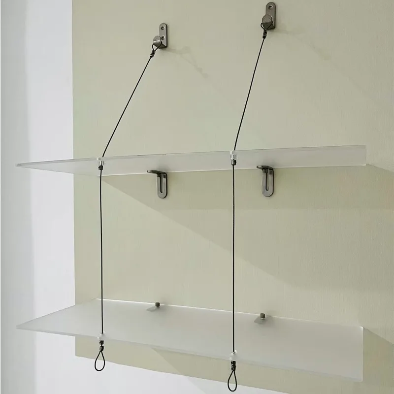 Power Tools Display Rack - Acrylic matte white shelf multi-layer storage