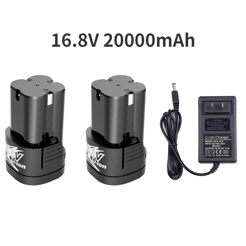 Power Tools Universal Battery - 20000mAh 16.8V Lithium Li-ion Rechargeable Battery