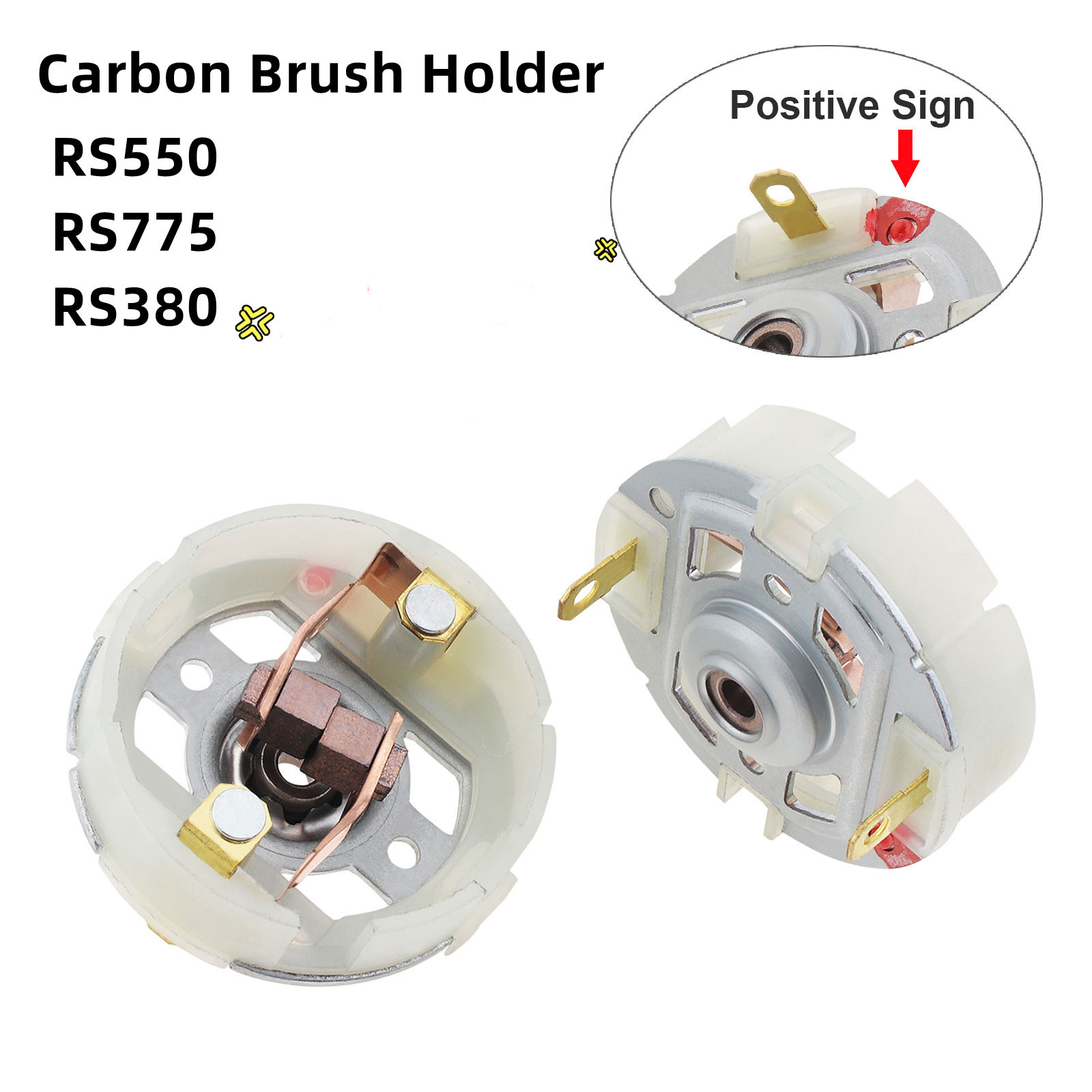 Power Tools Rack - 2pcs RS550 RS775 R380 DC Motor