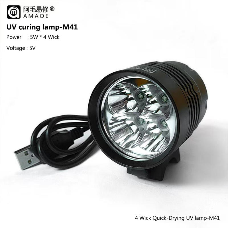Power Tools Green Color - 5V 4 Wick USB Quick-Drying UV