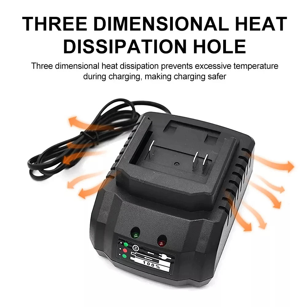 Li-ion Battery Charger 18V 21V - огляд і ціна Power Tools Universal Battery