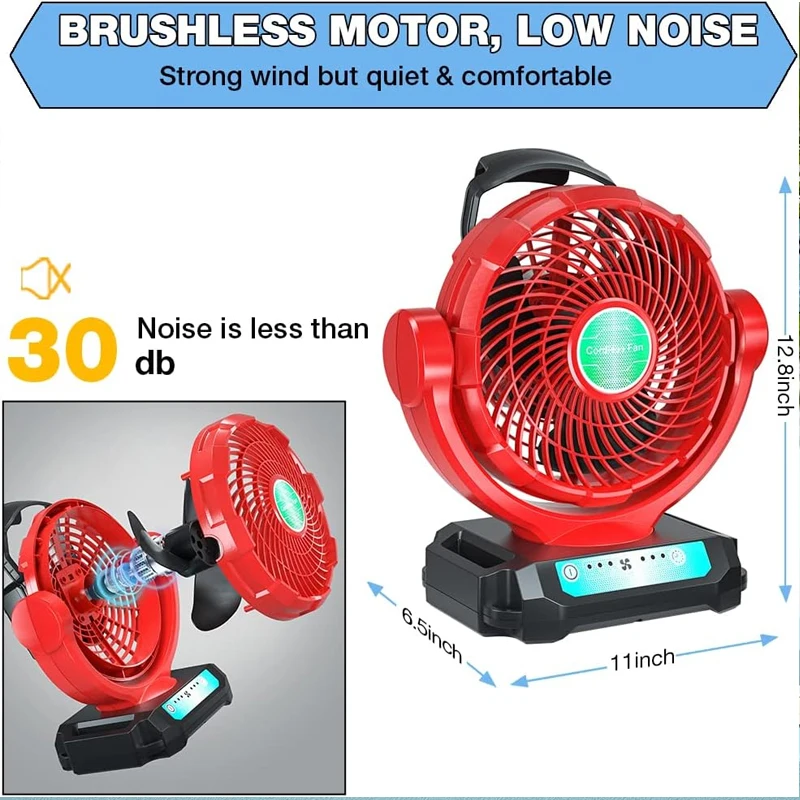 Cordless Fan For Milwaukee 18V - огляд і ціна Power Tools For Construction