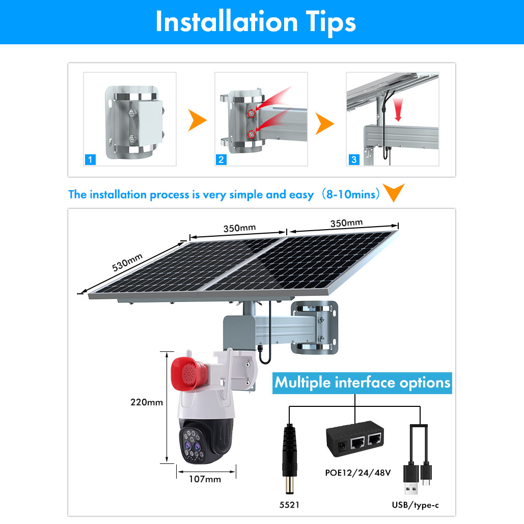 10x Zoom Dual Lens Solar Power - огляд і ціна Power Tools Zoom