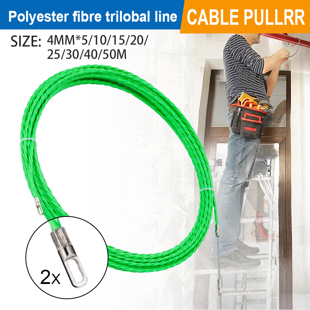4MM Fiberglass Fish Tape Cable - огляд і ціна Power Tools Green Color