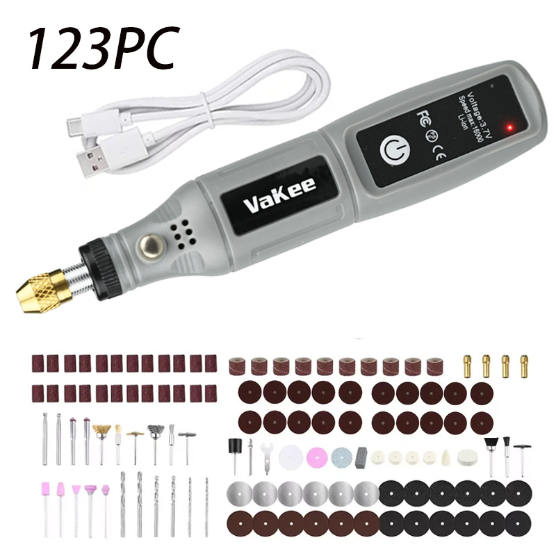 Vakee 16000RPM Rotary Tool, 3. - огляд і ціна Power Tools Universal Battery