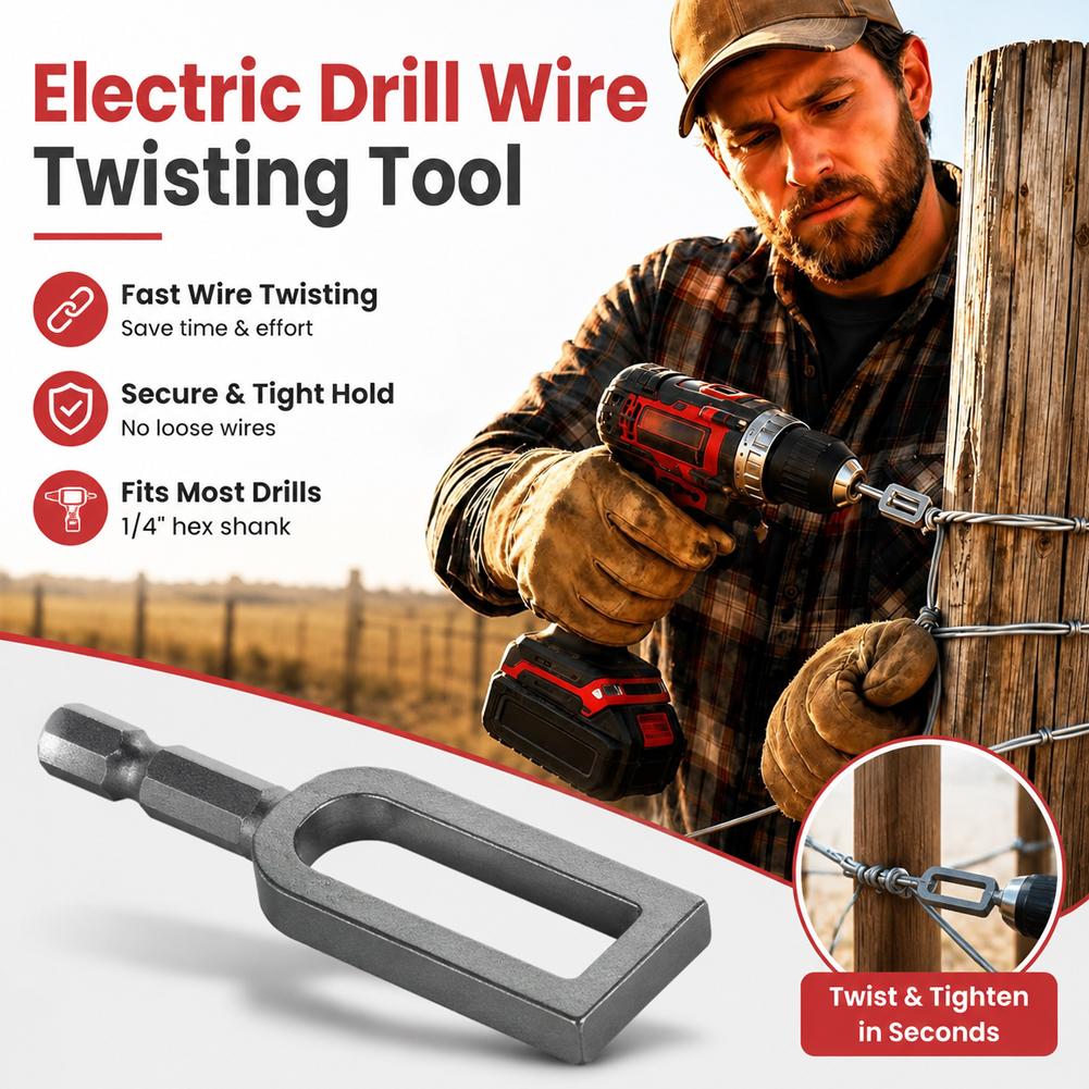 Wire Twister Drill Attachment  - огляд і ціна Power Tools For Construction