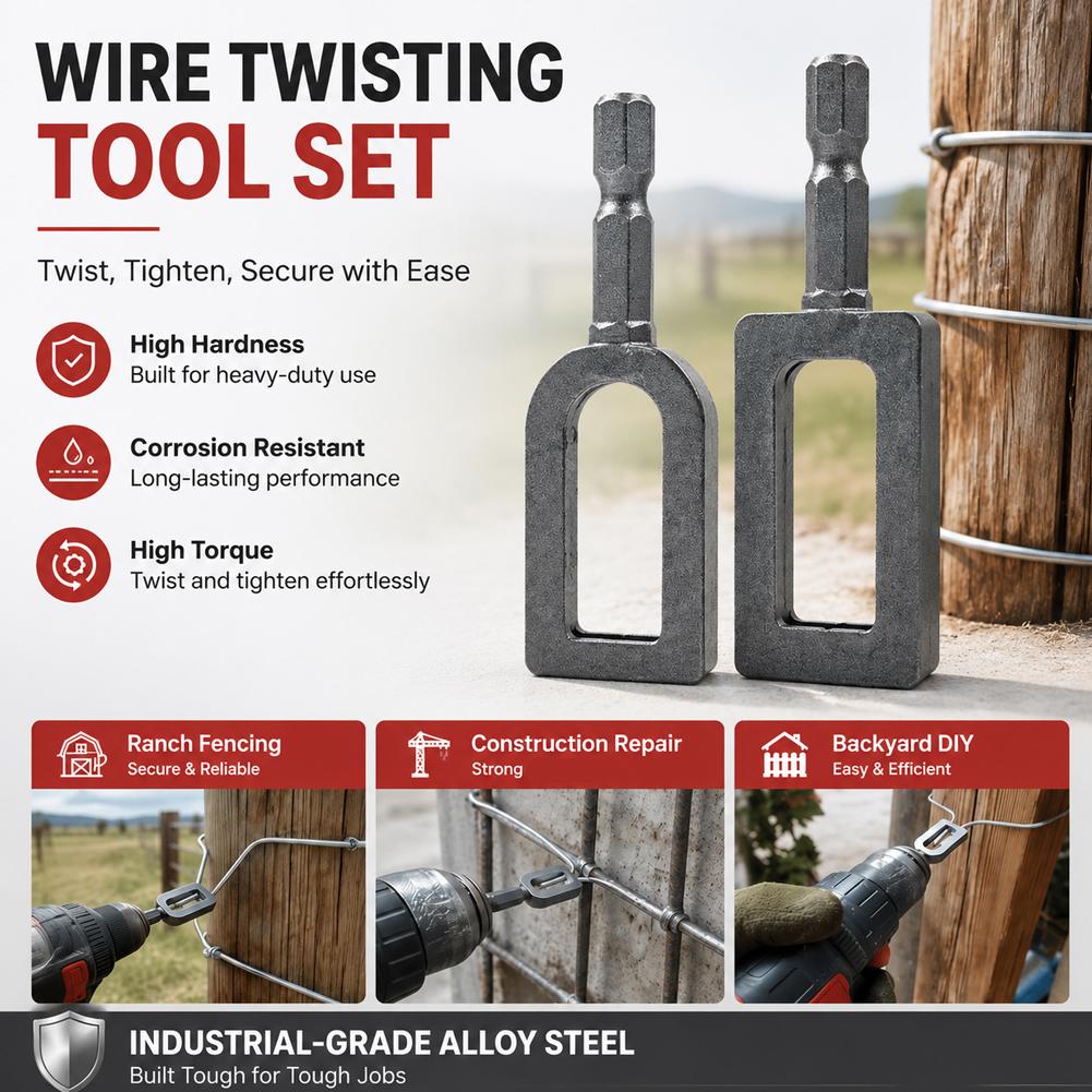 Wire Twister Drill Attachment  - огляд і ціна Power Tools For Construction