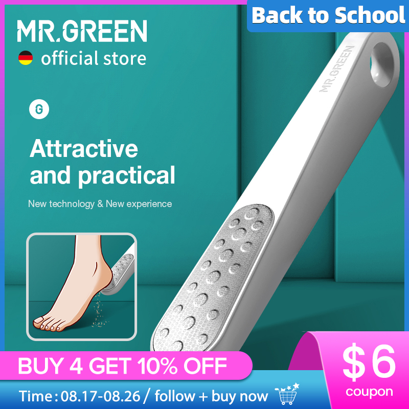 MR.GREEN Foot File Double Side - огляд і ціна Power Tools Green Color