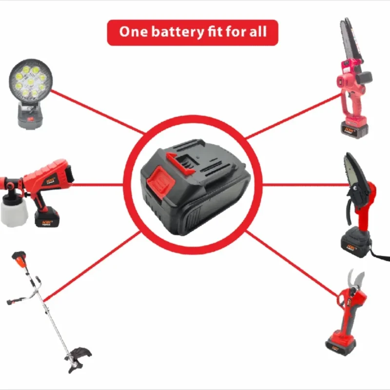 18V Large Capacity Rechargeabl - огляд і ціна Power Tools Universal Battery
