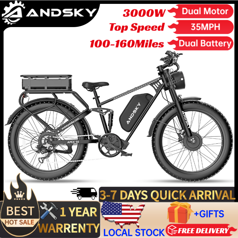 ANDSKY Apex50 AWD Electric Bik - огляд і ціна Power Tools Display Rack